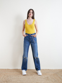 Майка Piazza Italia модель 79387_light mustard Фото