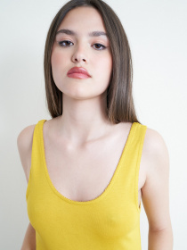 Майка Piazza Italia модель 79387_light mustard Фото