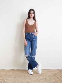 Майка Piazza Italia модель 79387_Orange red Фото