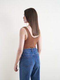 Майка Piazza Italia модель 79387_Orange red Фото