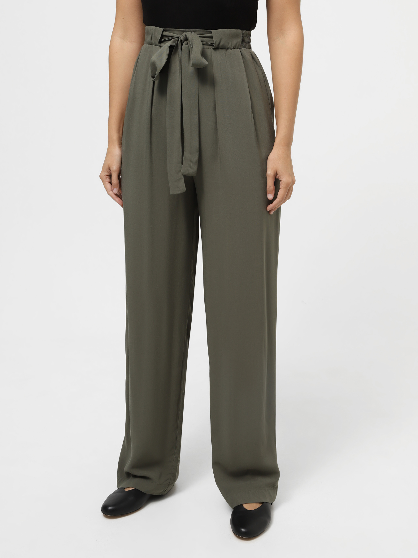 Брюки повседневные Piazza Italia модель 84278_sage Фото