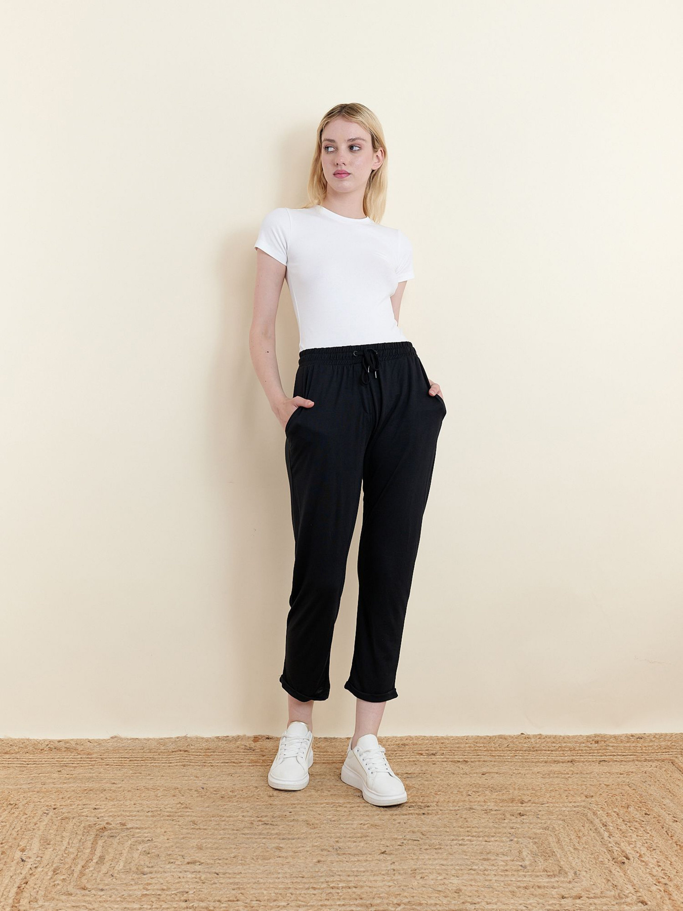 Штаны спортивные Piazza Italia модель 84573_black Фото