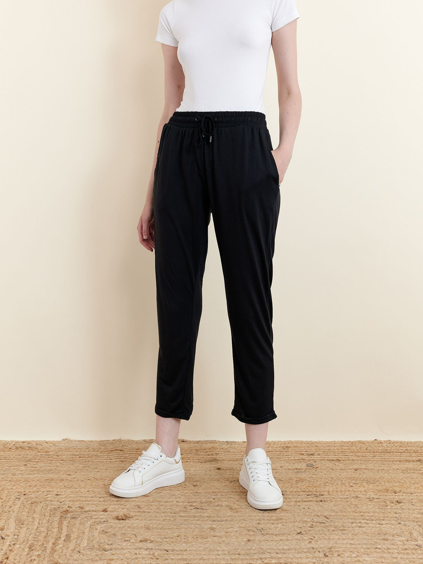 Штаны спортивные Piazza Italia модель 84573_black Фото