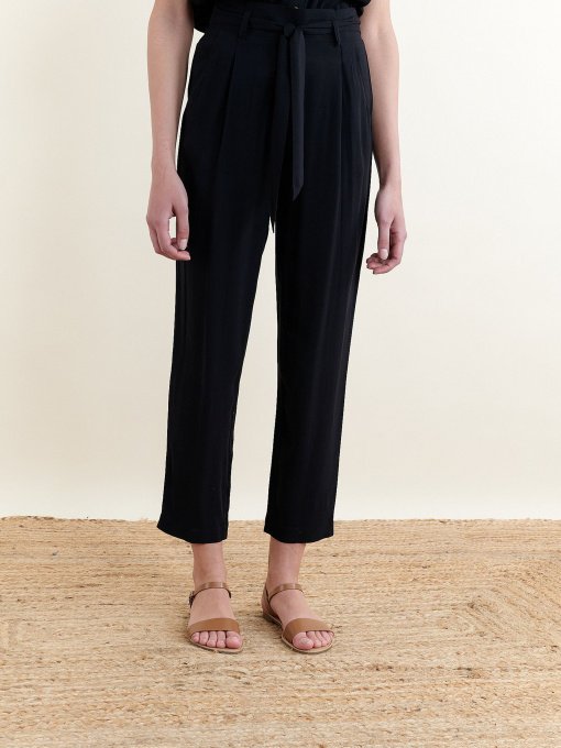 Повседневные штаны Piazza Italia модель 84856_black Фото