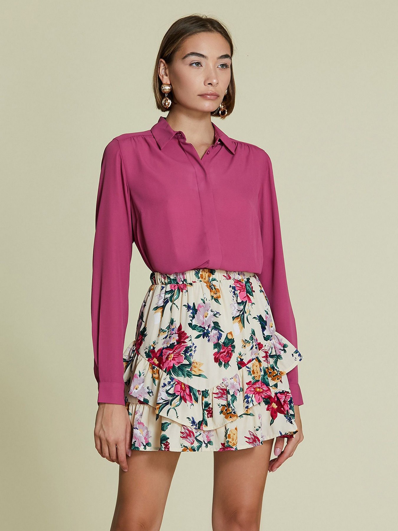 Блуза Piazza Italia модель 43257_fuxia Фото