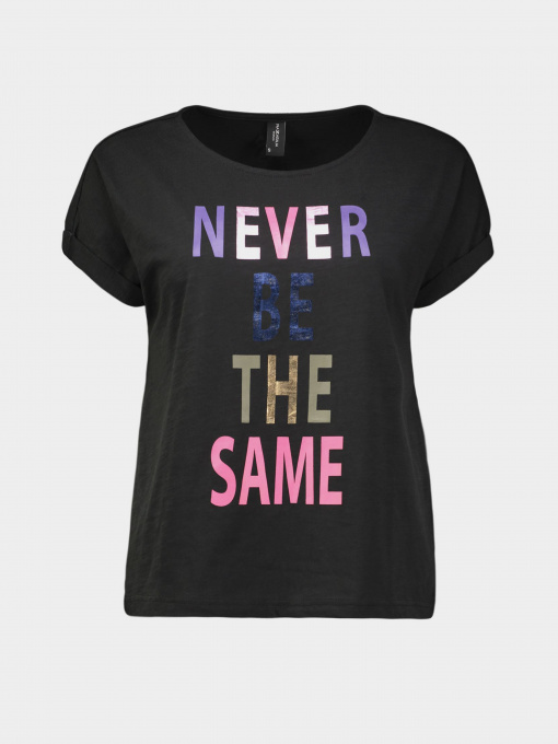 Футболка Piazza Italia модель 02770_black Фото