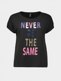 Футболка Piazza Italia модель 02770_black Футболка Piazza Italia модель 02770_black Фото