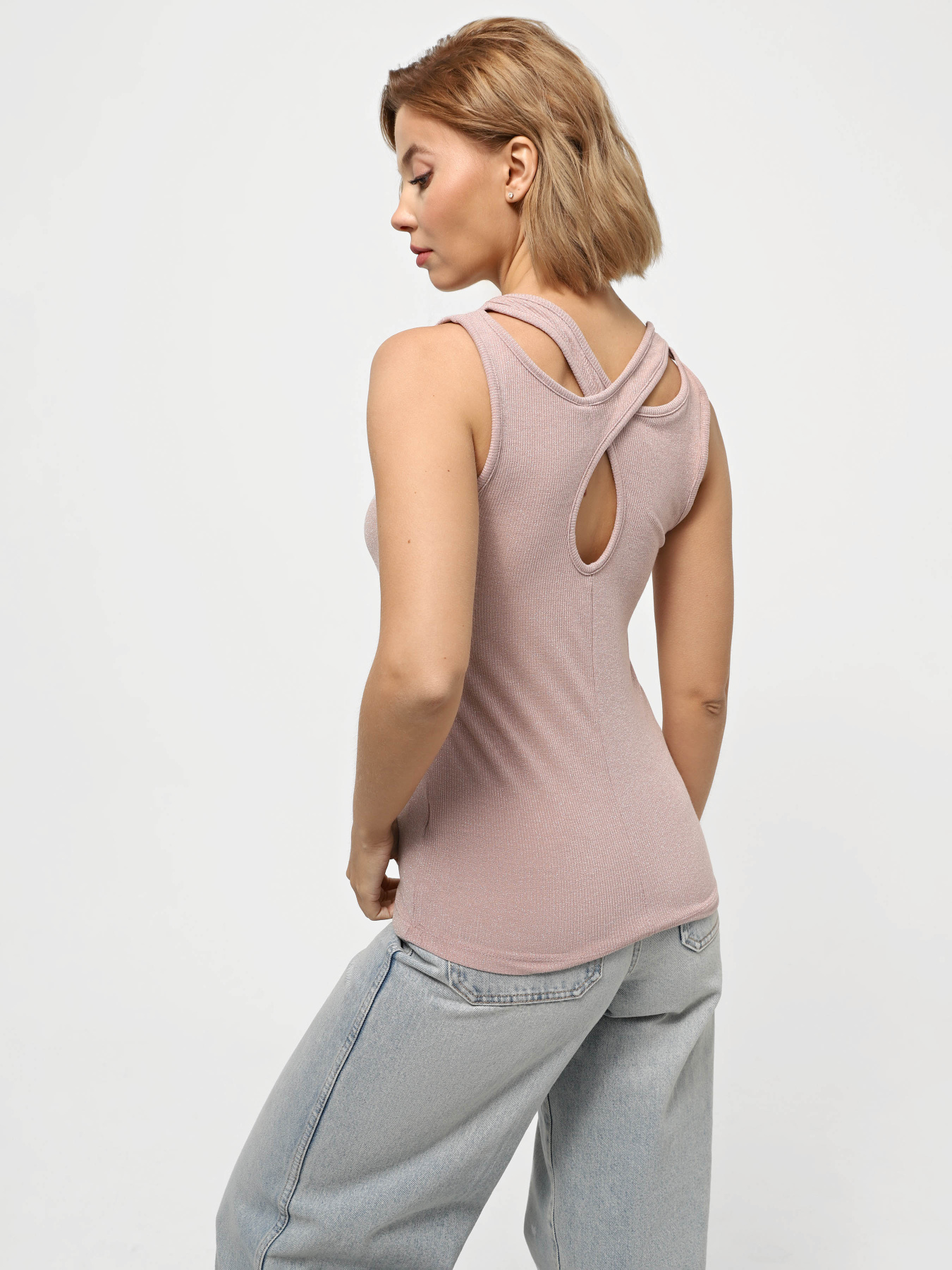 Майка Piazza Italia модель 02779_ancient pink Фото