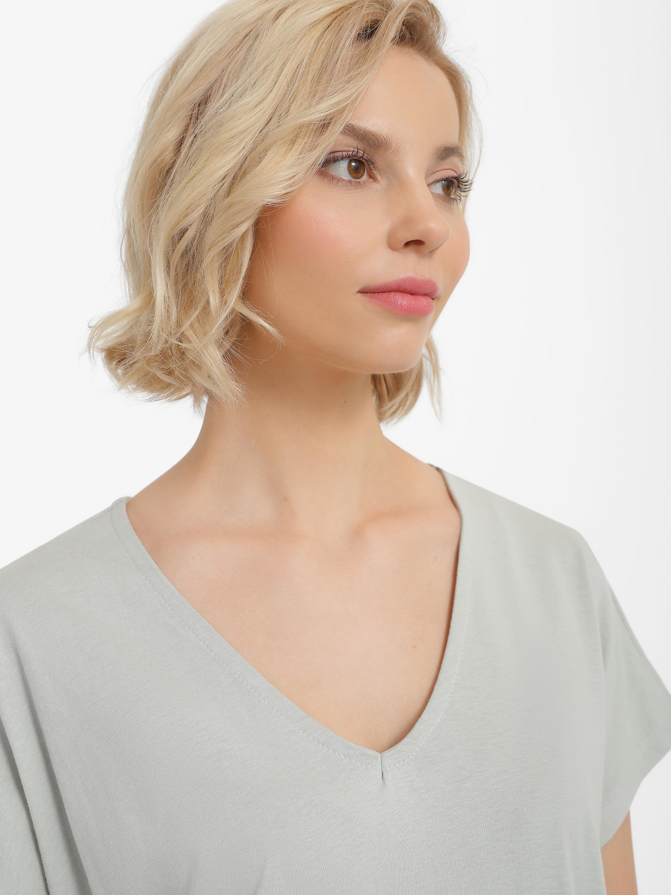 Платье-футболка Piazza Italia модель 03227_verdino Фото