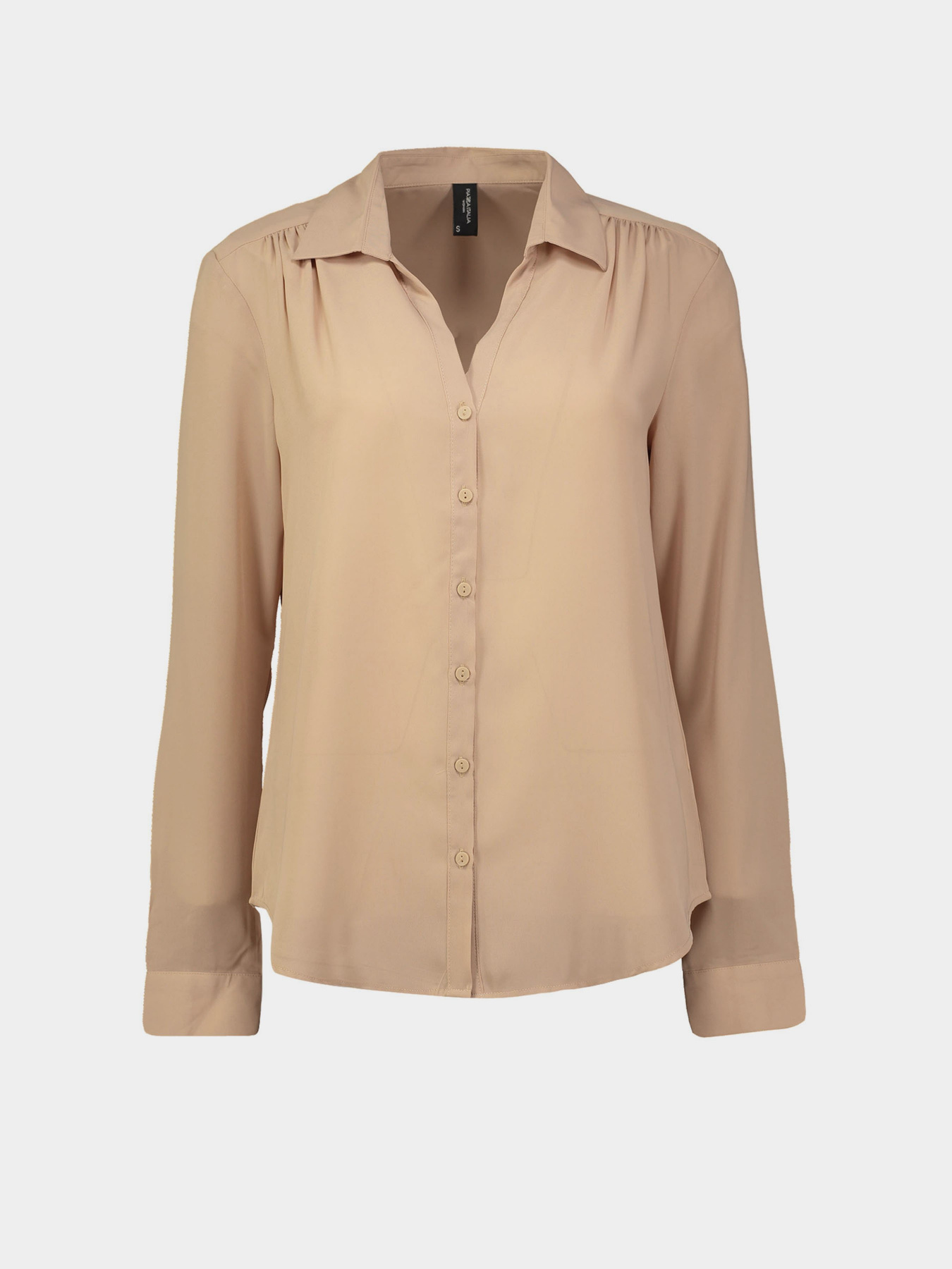 Рубашка повседневная Piazza Italia модель 02384_carne Фото