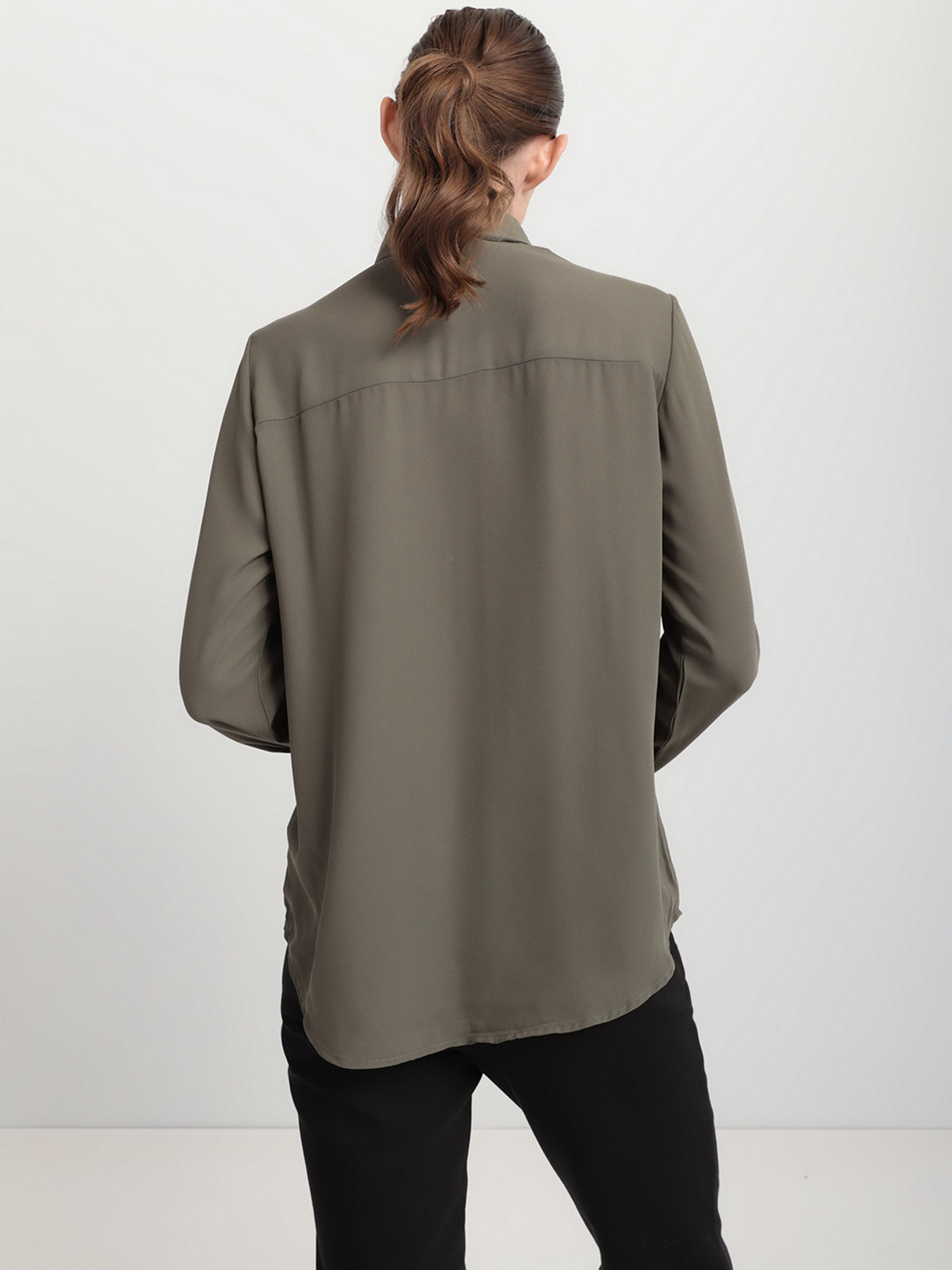 Блуза Piazza Italia модель 43257_sage Фото