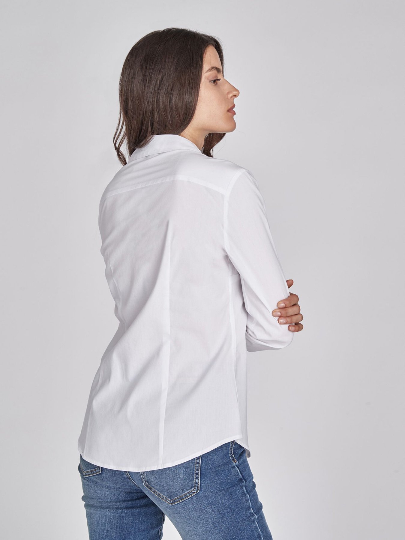 Рубашка Piazza Italia модель 02386_white Фото