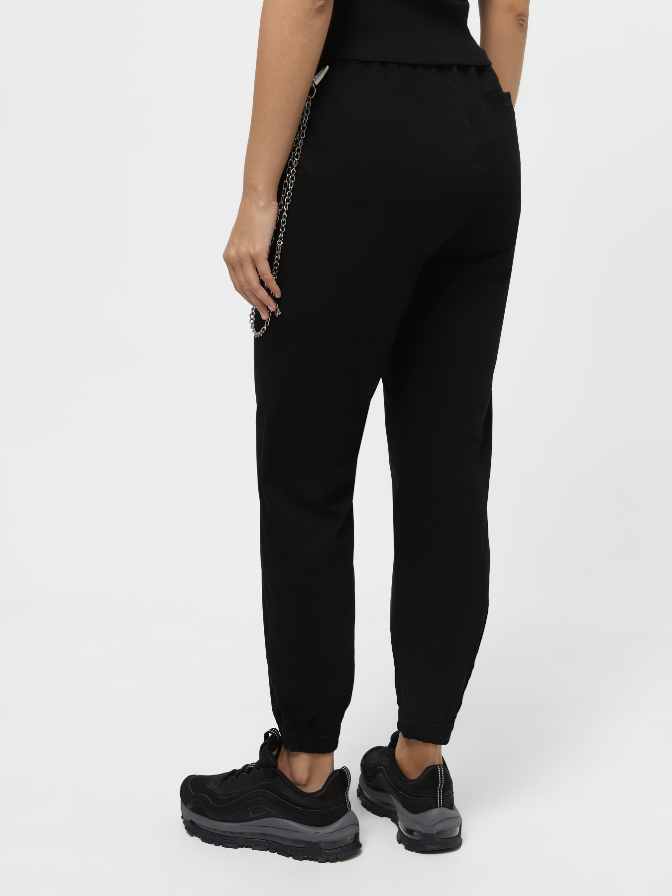 Брюки повседневные Piazza Italia модель 02793_black Фото