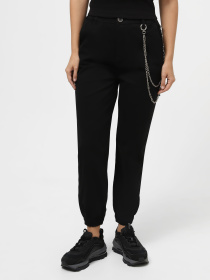 Брюки повседневные Piazza Italia модель 02793_black Фото