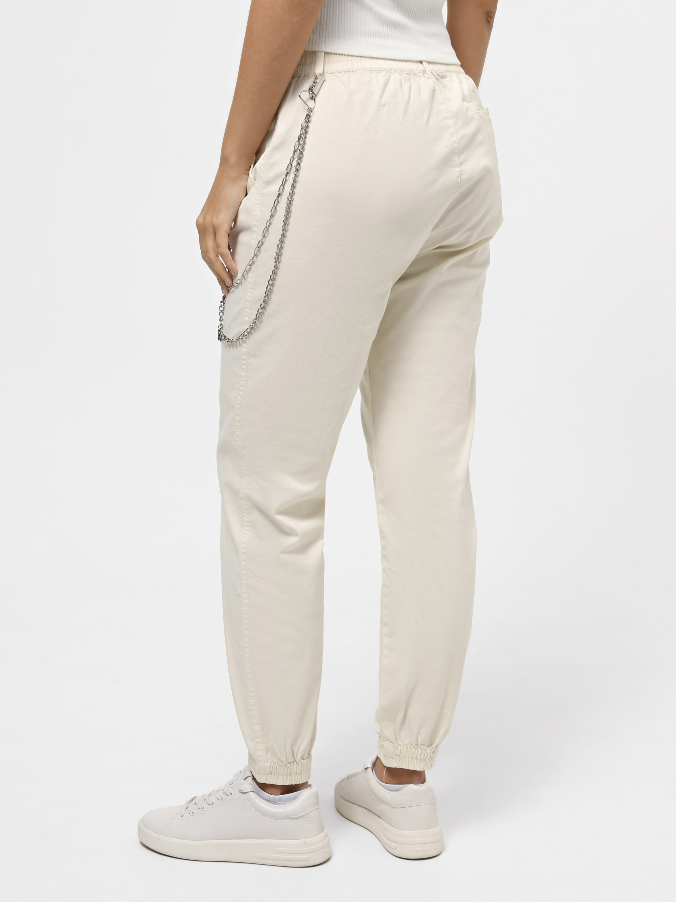 Брюки повседневные Piazza Italia модель 02793_ivory Фото