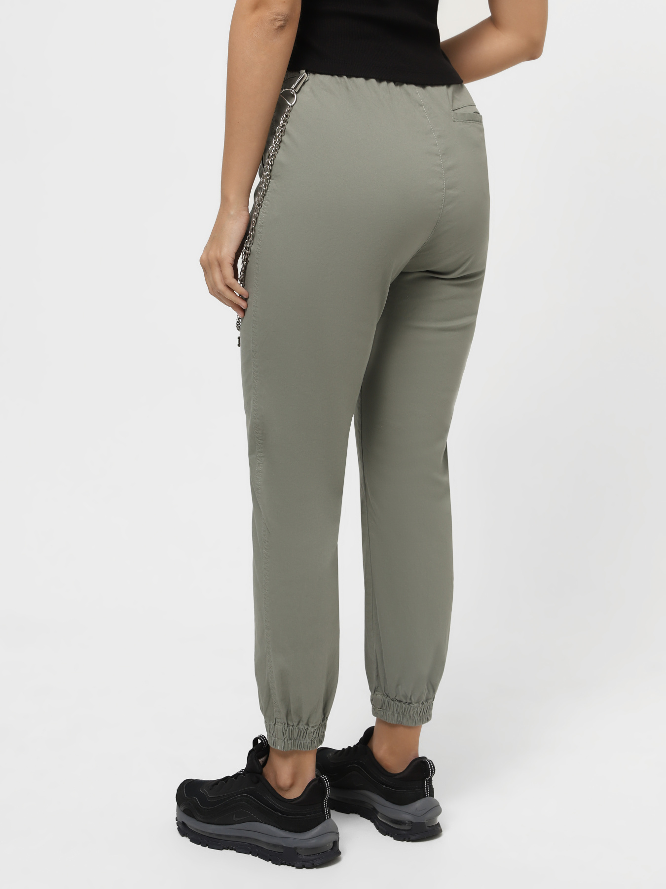 Брюки повседневные Piazza Italia модель 02793_sage Фото