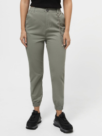 Повсякденні штани Piazza Italia модель 02793_sage Повсякденні штани Piazza Italia модель 02793_sage Фото