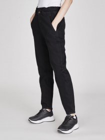 Джинсы мом Piazza Italia модель 02911_black Фото