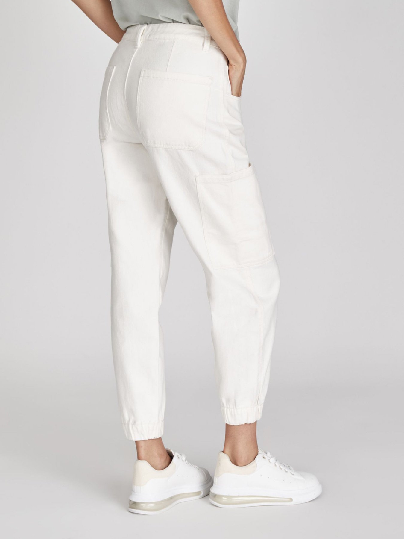 Джинси мом Piazza Italia модель 02913_ivory Фото