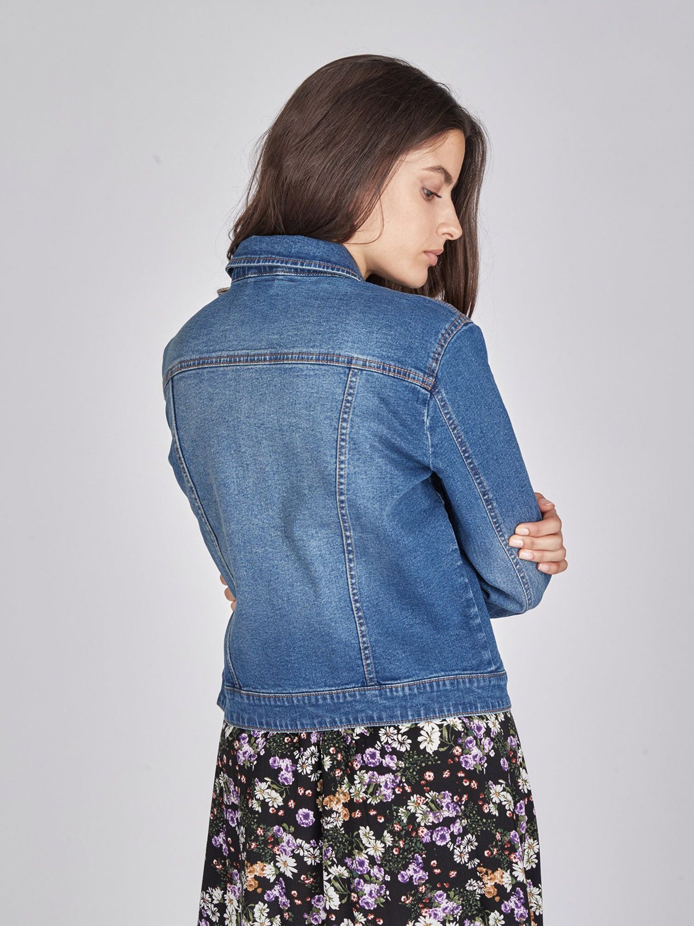 Джинсова куртка Piazza Italia модель 03077_denim Фото