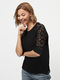 Блуза Piazza Italia модель 03235_black Фото