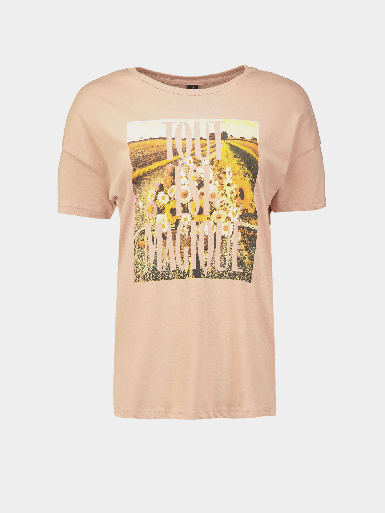 Футболка Piazza Italia модель 03244_ancient pink Фото