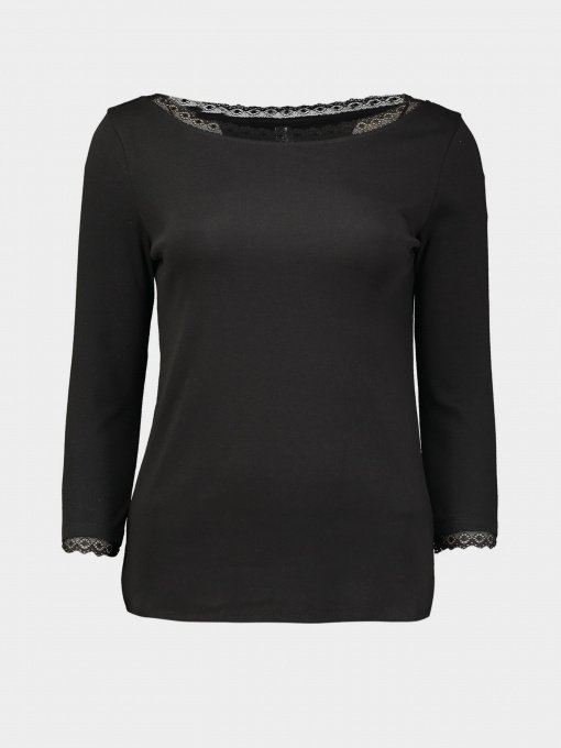 Лонгслив Piazza Italia модель 03408_black Фото