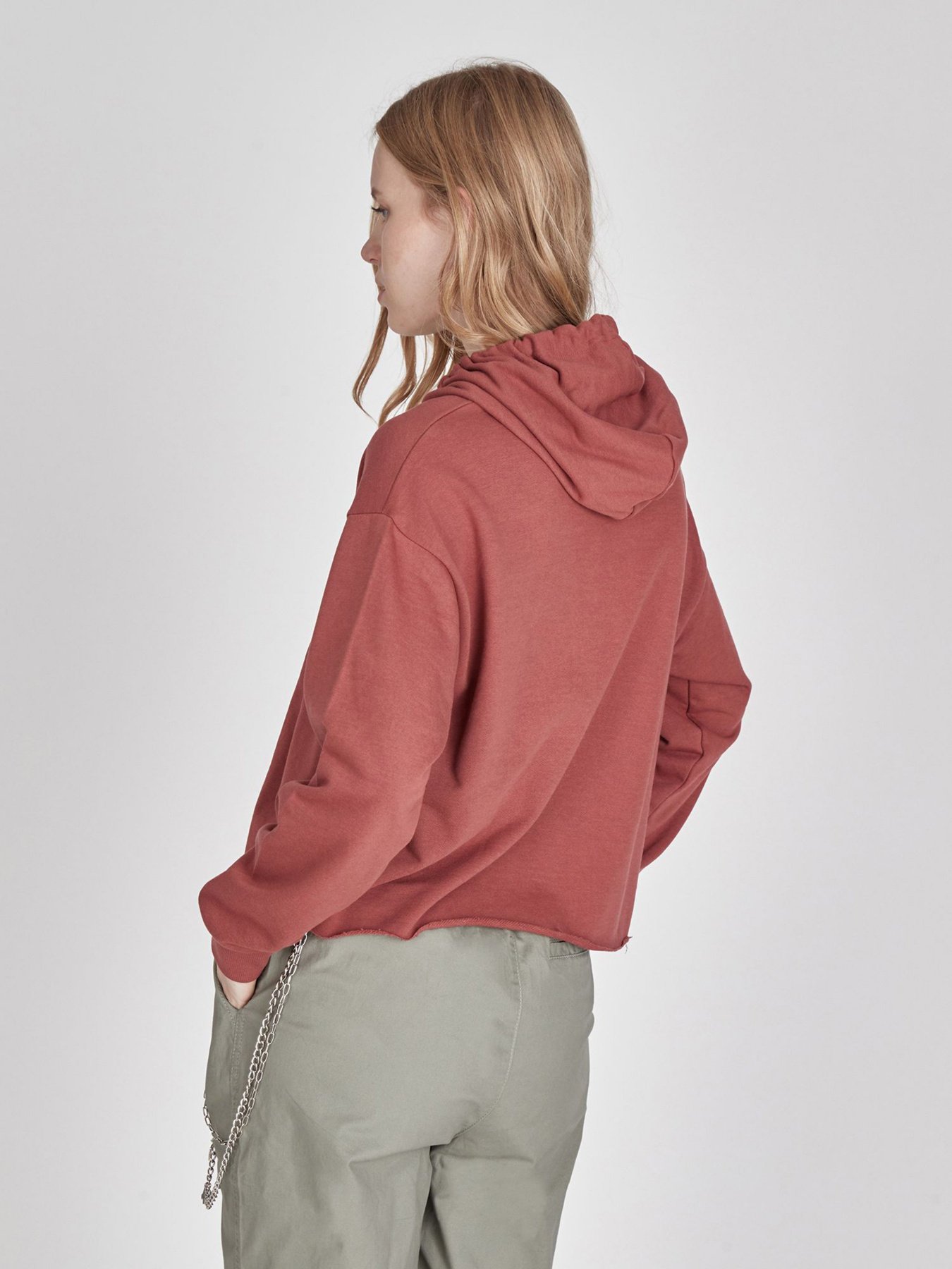 Худи Piazza Italia модель 03416_brick red Фото