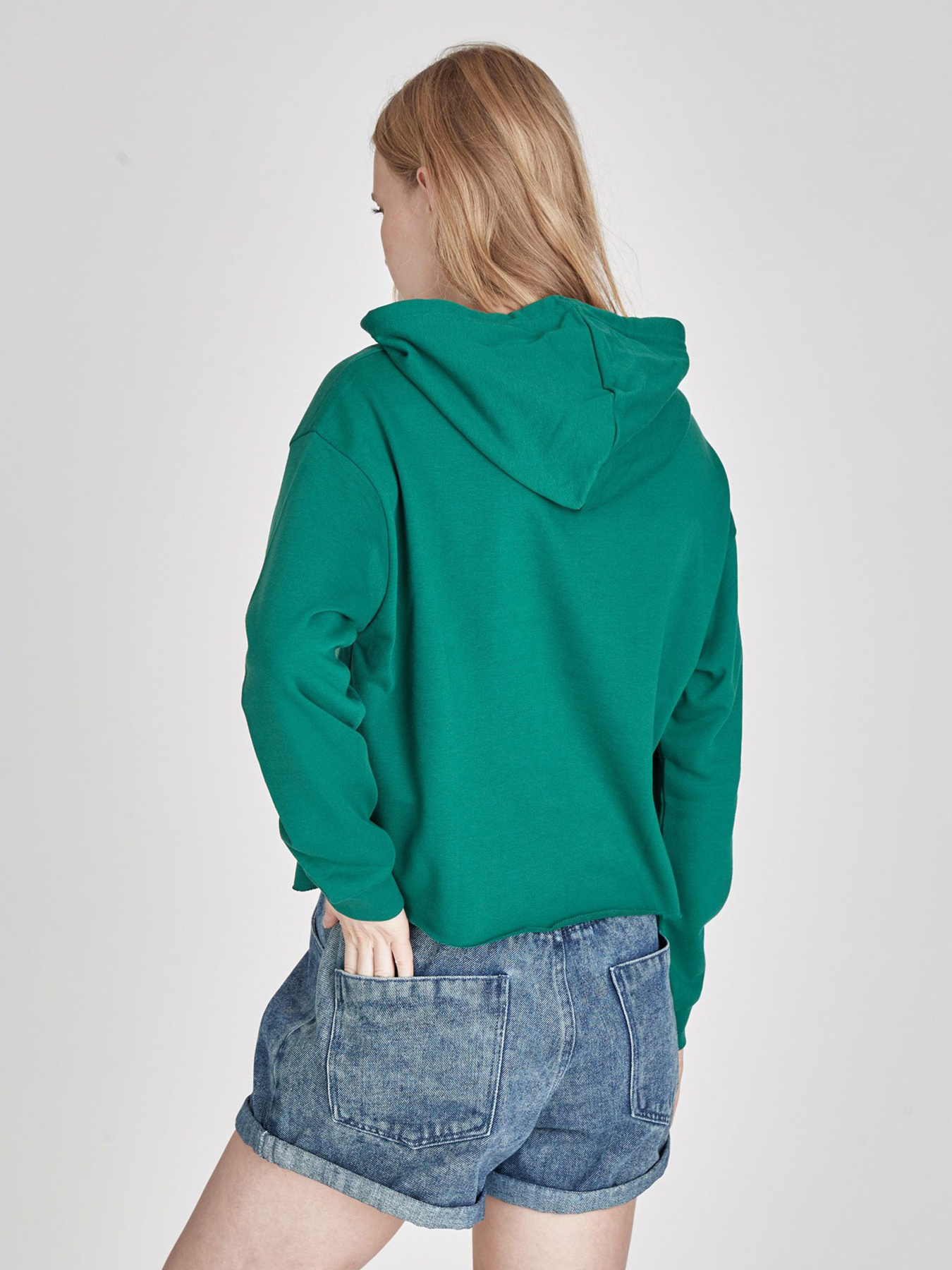 Худи Piazza Italia модель 03416_green Фото