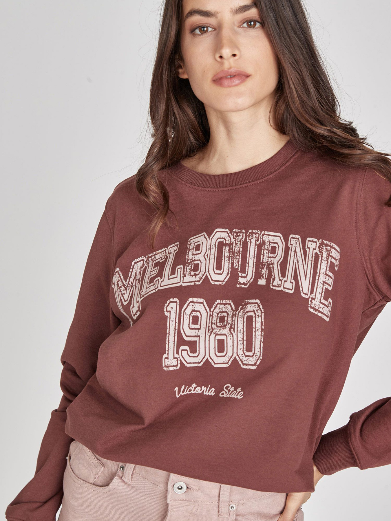 Свитшот Piazza Italia модель 03418_brown Фото