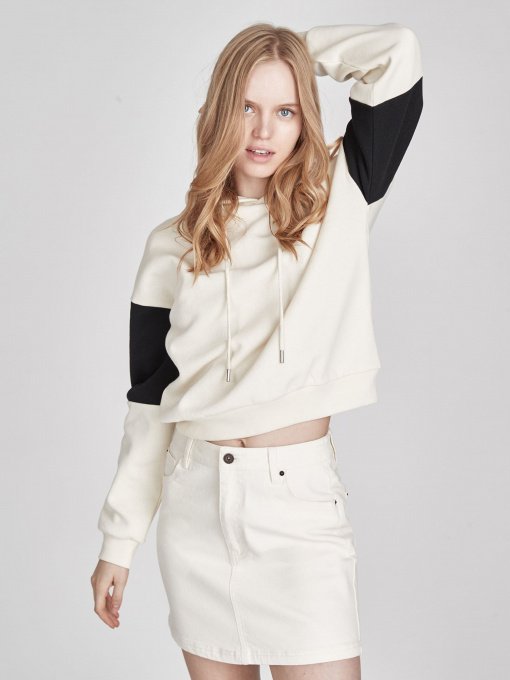 Худи Piazza Italia модель 03420_ivory Фото