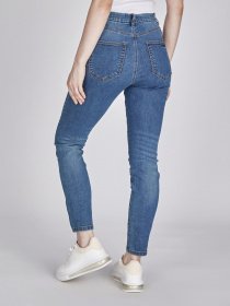 Зауженные джинсы Piazza Italia модель 03863_denim Фото