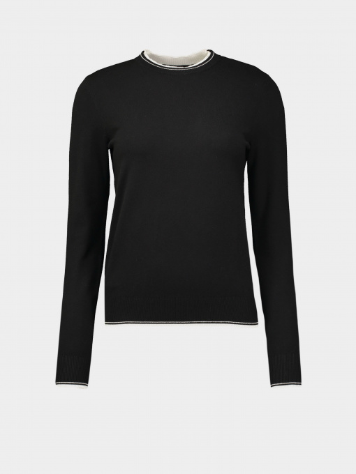 Лонгслів Piazza Italia модель 03885_black Фото