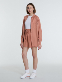 Рубашка Piazza Italia модель 43704_rosa polvere Фото