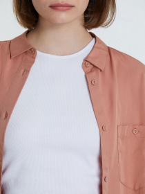 Рубашка повседневная Piazza Italia модель 43704_rosa polvere Рубашка повседневная Piazza Italia модель 43704_rosa polvere Фото