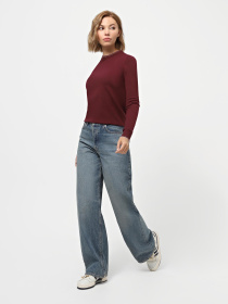 Лонгслив Piazza Italia модель 03885_raspberry Фото