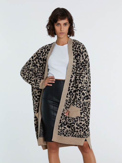 Кардиган Piazza Italia модель 67271_caramello Фото