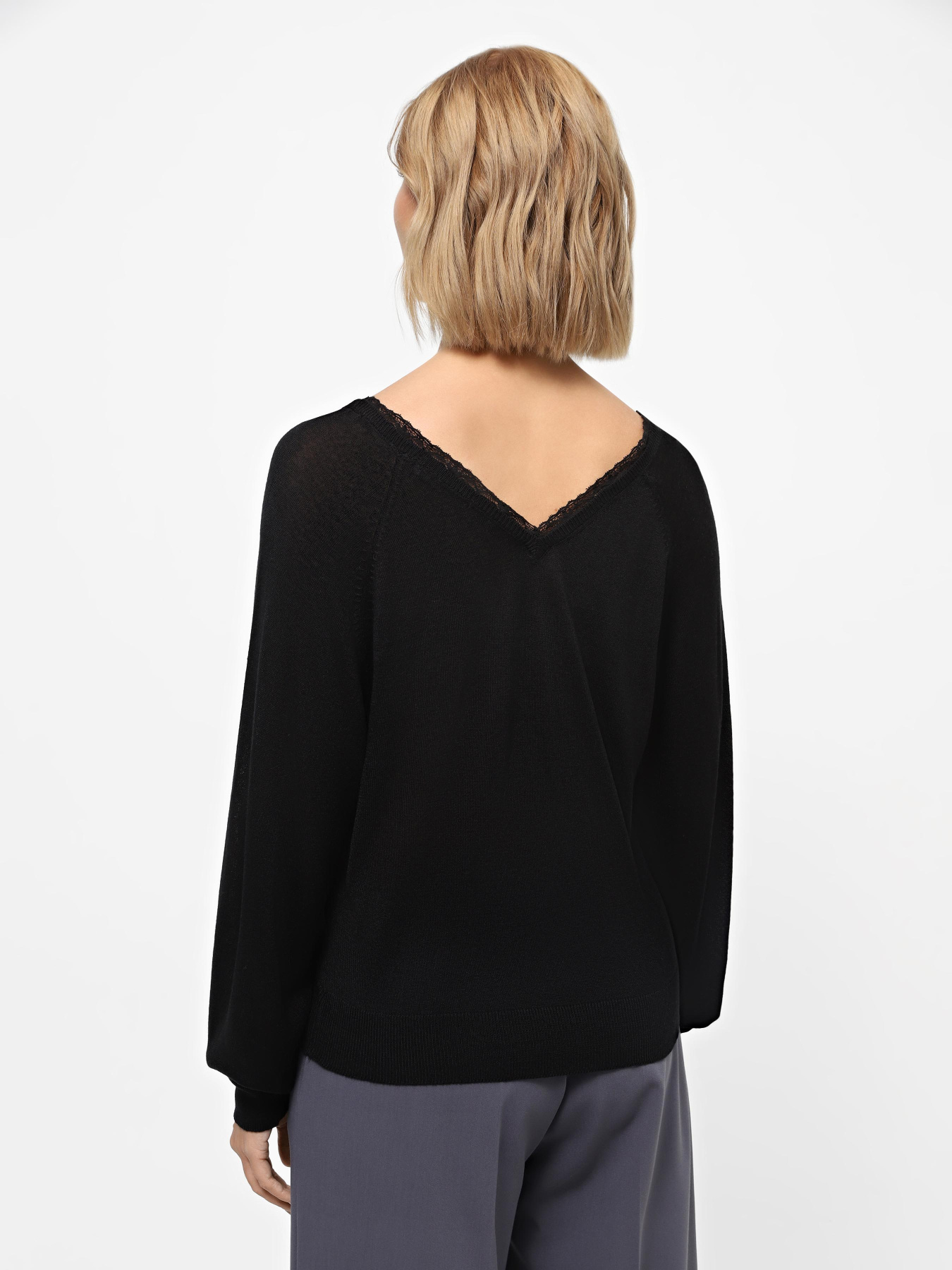 Джемпер Piazza Italia модель 76196_black Фото