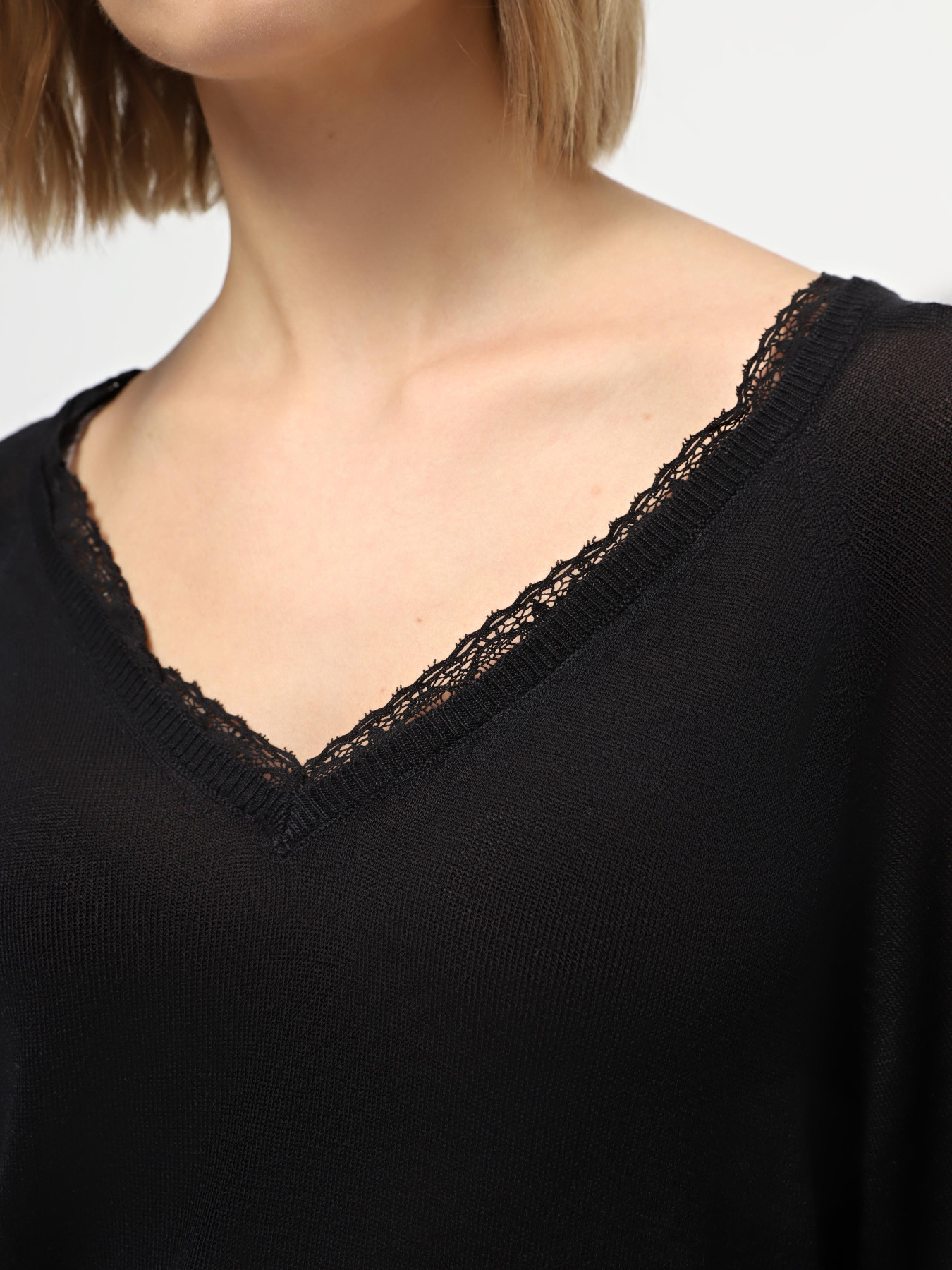 Джемпер Piazza Italia модель 76196_black Фото