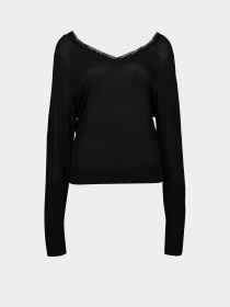 Джемпер Piazza Italia модель 76196_black Фото