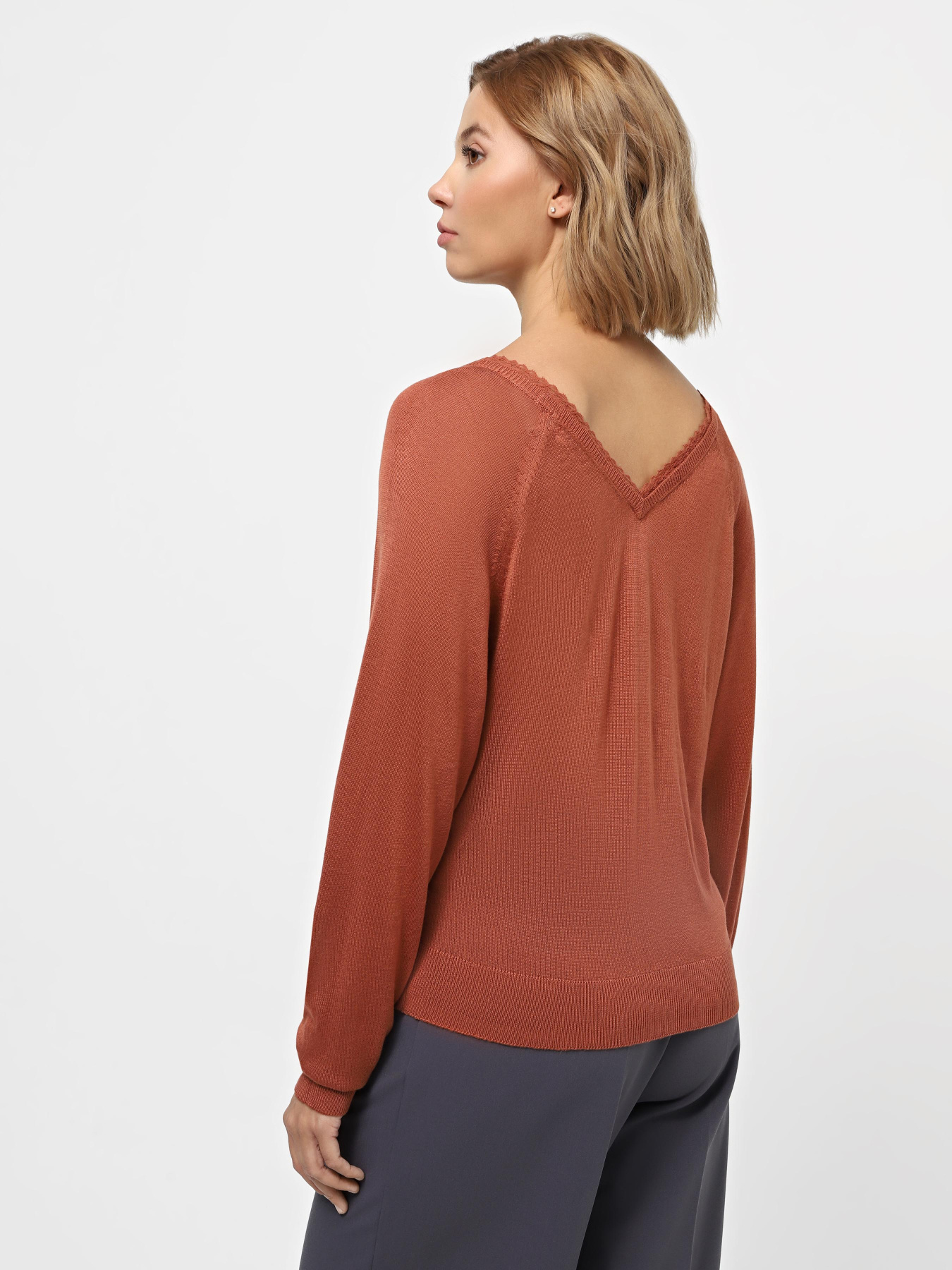 Джемпер Piazza Italia модель 76196_cotto color Фото