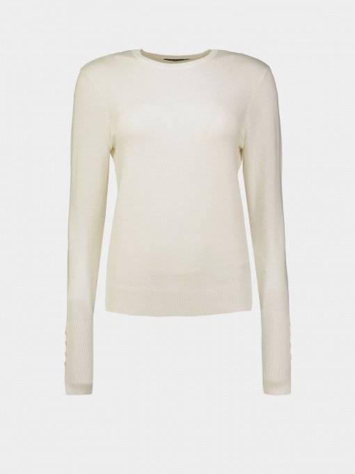 Лонгслив Piazza Italia модель 87652_milk Фото