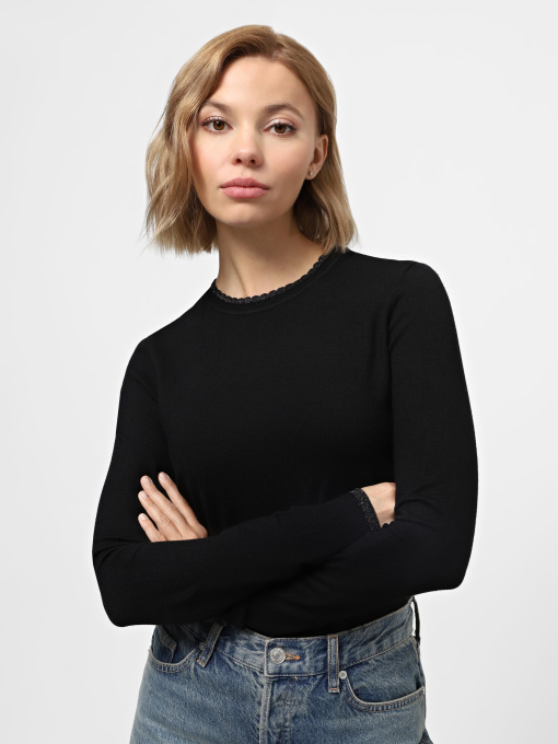 Лонгслів Piazza Italia модель 87713_black Фото