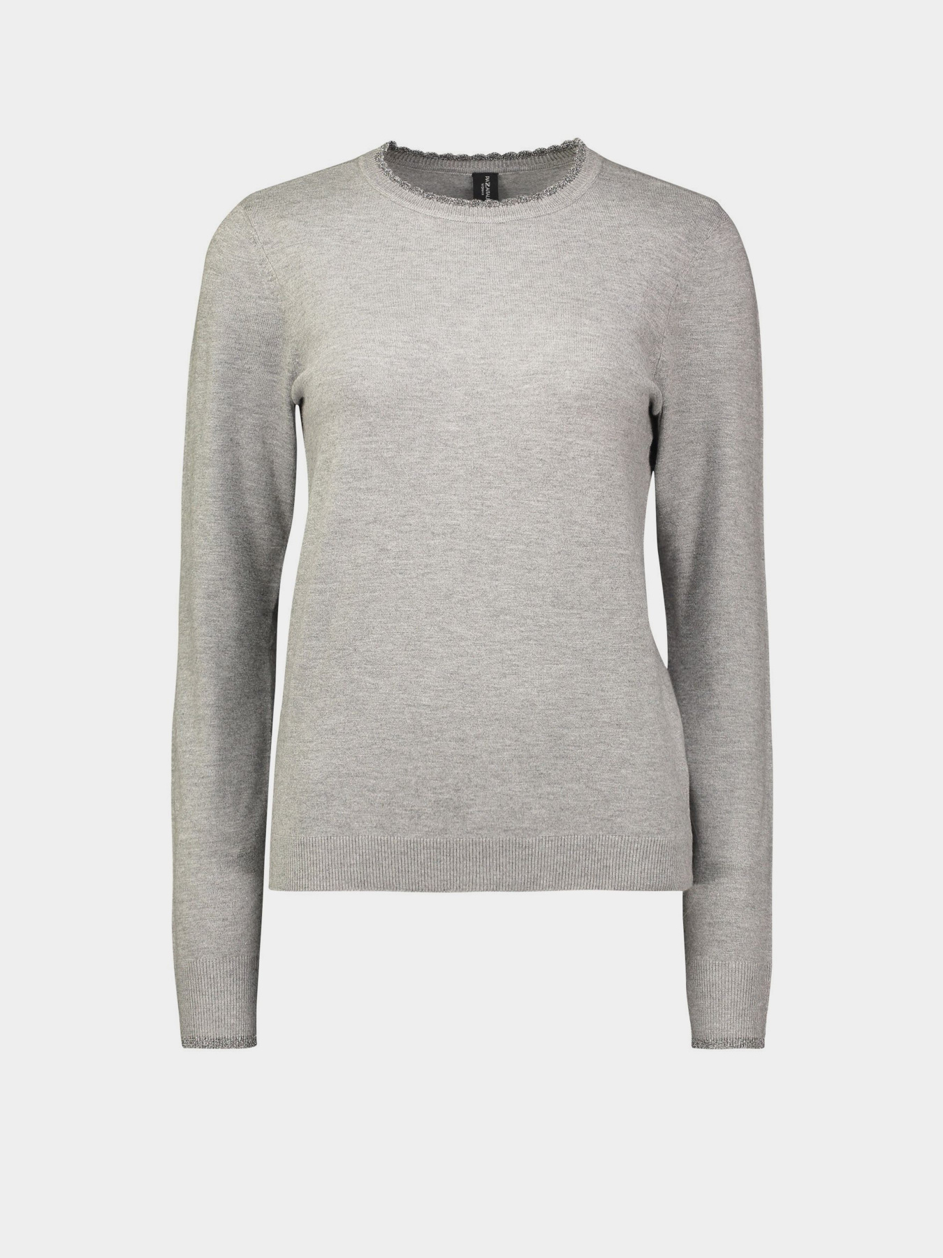 Лонгслив Piazza Italia модель 87713_grey melange Фото