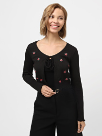 Кардиган Piazza Italia модель 03237_black Фото