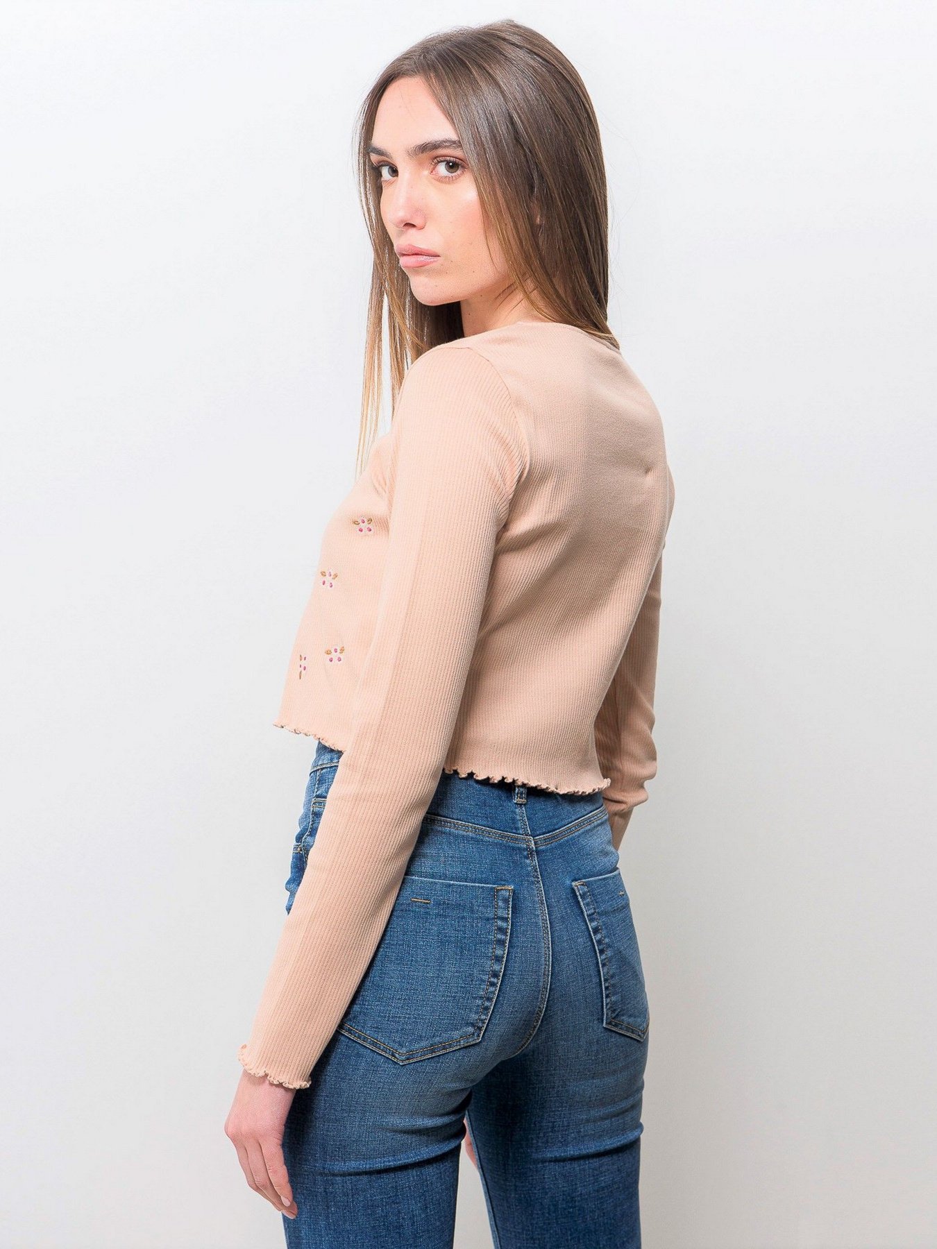 Кардиган Piazza Italia модель 03237_carne Фото