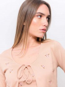 Кардиган Piazza Italia модель 03237_carne Фото