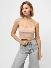 Топ Piazza Italia модель 03240_carne Фото