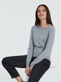 Джемпер Piazza Italia модель 36765_grey med Фото