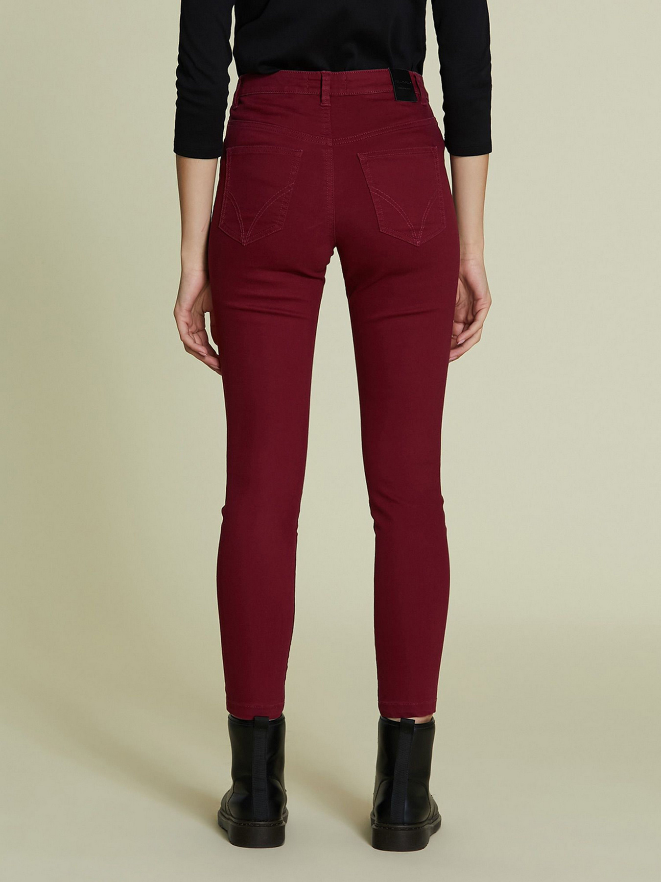 Скинни джинсы Piazza Italia модель 43932_red-purple Фото
